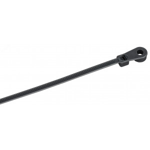 Хомут 3.6х150мм P6.6 с винтовым креплением черн. (уп.100шт) IEK UHH12-D036-150-100-K02