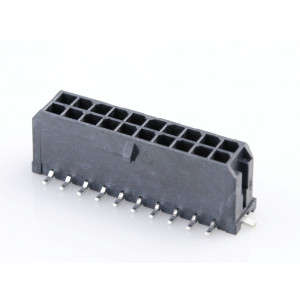 430452018, Разъем штыревой двухрядный на плату