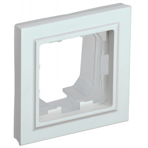 BRITE Рамка 1-мест. IP44 РУ-1-БрЖ-44 жемч. BR-M12-44-K36