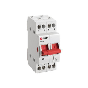 Переключатель трехпозиционный ТПС-63 2P 16А PROxima TPS216