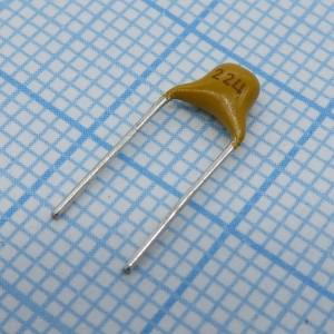 TS170R1H224KSBBB0R, Конденсатор керамический многослойный 0.22мкФ 50В X7R ±10% радиальный 5.08мм 125°C россыпь