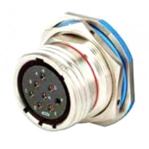 D38999/26KB2SN-LC, Круговой мил / технические характеристики соединителя 2P Size 26 Straight Plug Socket