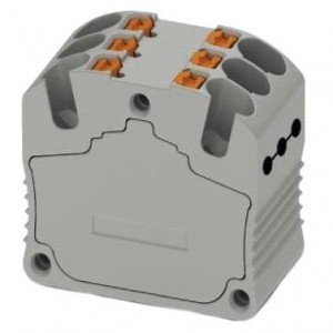 3002864, Клеммные колодки для DIN-рейки PTFIX 6X1,5-G BU 1.5mm2 adhesive mnt