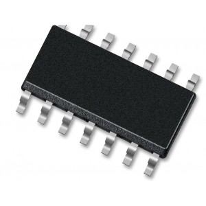 TXB0104D, 4-х канальный двунаправленый транслятор уровня, 14-SOIC
