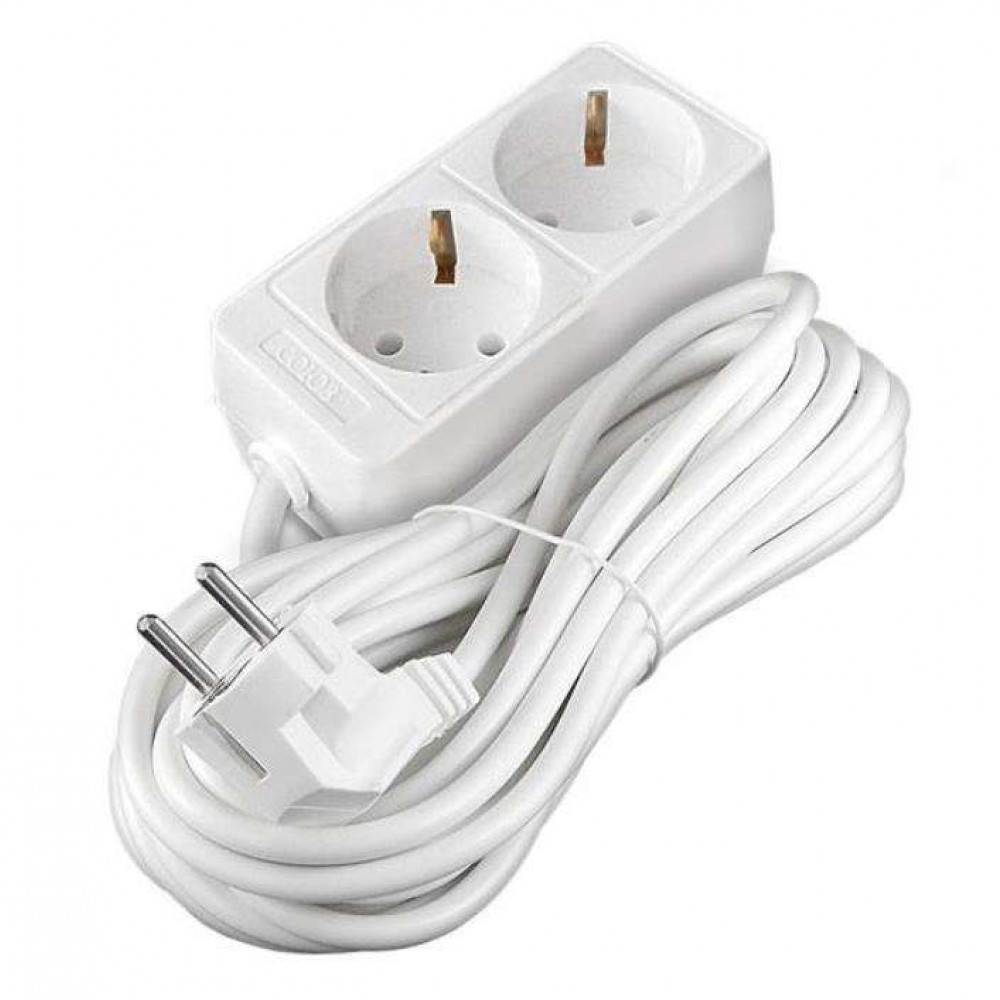 Изображение товара Удлинитель Союз 2х3 м с заземлением 10А IP20 2.2 кВт ПВС 481S-9203