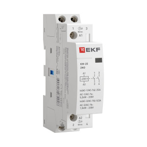 Контактор модульный КМ 25А 2NО (1 мод.) km-1-25-20