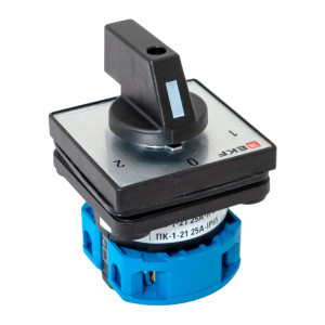 Переключатель кулачковый ПК-1-21 25А 1P -1-0-2- IP65 EKF