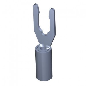 52420-3, Клеммы NYL-FORK 16-14 BLU #6 M3.5+