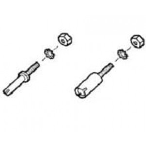 1-201046-2, Разъемы стоек и панелей KIT M SERIES GUIDE PIN