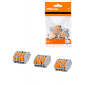 Соединительная клемма СК-414 (2,5мм2) (5 шт/упак) SQ0527-0014