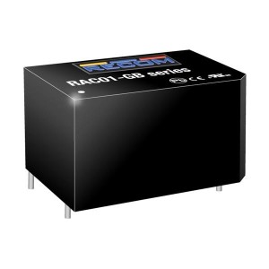 RAC01-24SGB, Модули питания переменного/постоянного тока 1W 85-264Vin 24Vout 42mA