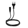 Шнур сетевой 1.8м 2x0.5кв.мм 11-1101