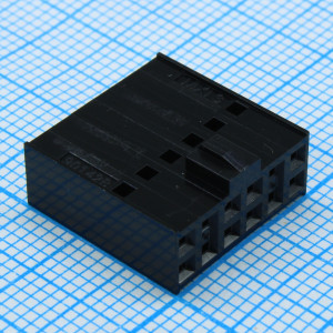 901420012, Корпус разъема двухрядный 12 контактов 2.54мм гнездо монтаж на кабель серия C-Grid IIIї пакет