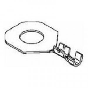 12162100-L, Автомобильные разъемы RING TIN TERMINAL Cut Str of 20 Pieces