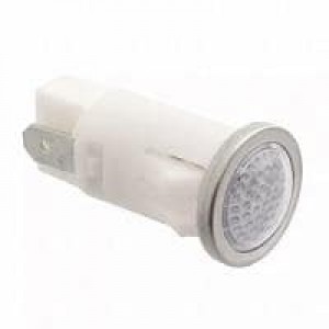 1030QD4, Световые панельные индикаторы WHITE DIFFUSED 1/2" MOUNTING HOLE