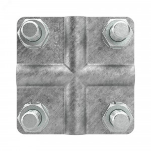 Соединитель крестовой пруток-пруток d8 NG3104