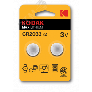 Батарейка CR2032-2BL Б0037004