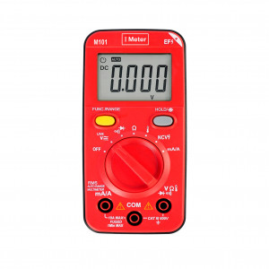 M101, Компактный цифровой мультиметр с автоматическим выбором пределов измерений, True RMS, NCV