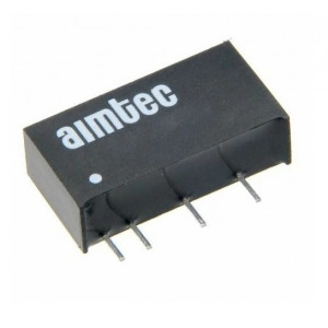 AM2DS-0515DJZ, DC/DC, 2Вт, вход 4.5…5.5В, выход ±15В/±0.007…0.067А, изоляция 1000В DC, КПД 86%, максимальная емкостная нагрузка не более ±220мкФ, SIP7, 19.65x7.05x10.16мм, -40…105°C, пластик