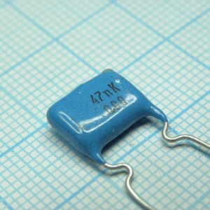 К73-17-160-0.047  10%, Конденсатор металлопленочный полиэтилентерефталатный 160В 0.047мкФ ±10%