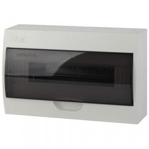 Бокс ЩРН-П-15 мод. навесной пластик IP41 SIMPLE NO-box_simple-plastic_15_surface Б0041526