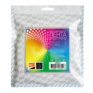Лента светодиодная PLS 5050/30-12V RGB 7.2Вт/м разноцвет. IP20 (уп.5м) 327620