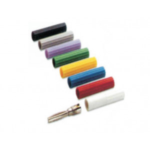 Тестовое гнездо PS-4(BK), Тестовое гнездо для клемм UPUN, с диаметром отверстия 2,3 мм, изолированное, цвет: черный