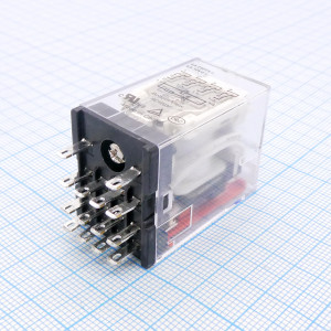 HF18FH/024-4Z13D, Реле силовое, 6А 4 группы на переключение катушка 24В