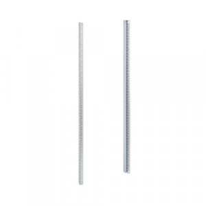 Вертикальные монтажные профили 28U, "С" для напольных 19" IT-корпусов ДКС серии CQE, 2шт R5VUG28C