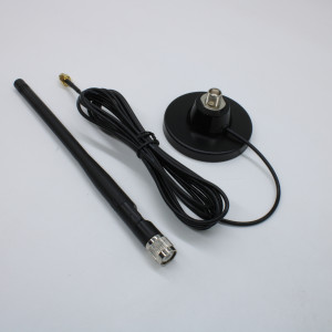 ANT 2.4 BY-2400-06-05 3M RPSMA, Внешняя антенна на 2,4ГГц, кабель с RPSMA разъемом, длина 3м., 70х230мм, 5dBi, крепление магнит