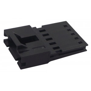103653-4, Корпус разъема вилка 5 контакт(-ов) 2.54мм прямой монтаж на кабель черный