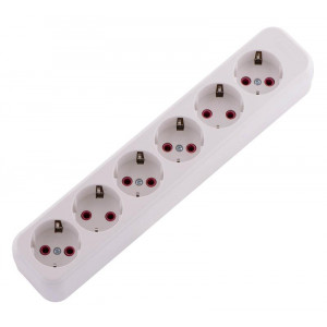 Колодка удлинителя 6-м с заземл. Lila 720-0600-601