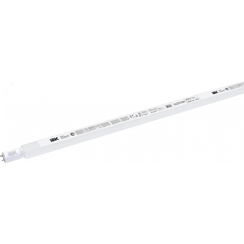 Изображение товара Лампа светодиодная ECO T8 18Вт G13 6500K линейная для освещения