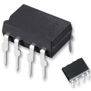 ACPL-827-00CE, Оптопара двухканальная транзисторный выход постоянного тока
