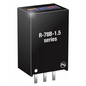 R-78B6.5-1.5, Преобразователи постоянного тока в постоянный без изоляции 1.5A DC/DC REG 8.0-18Vin 6.5Vout