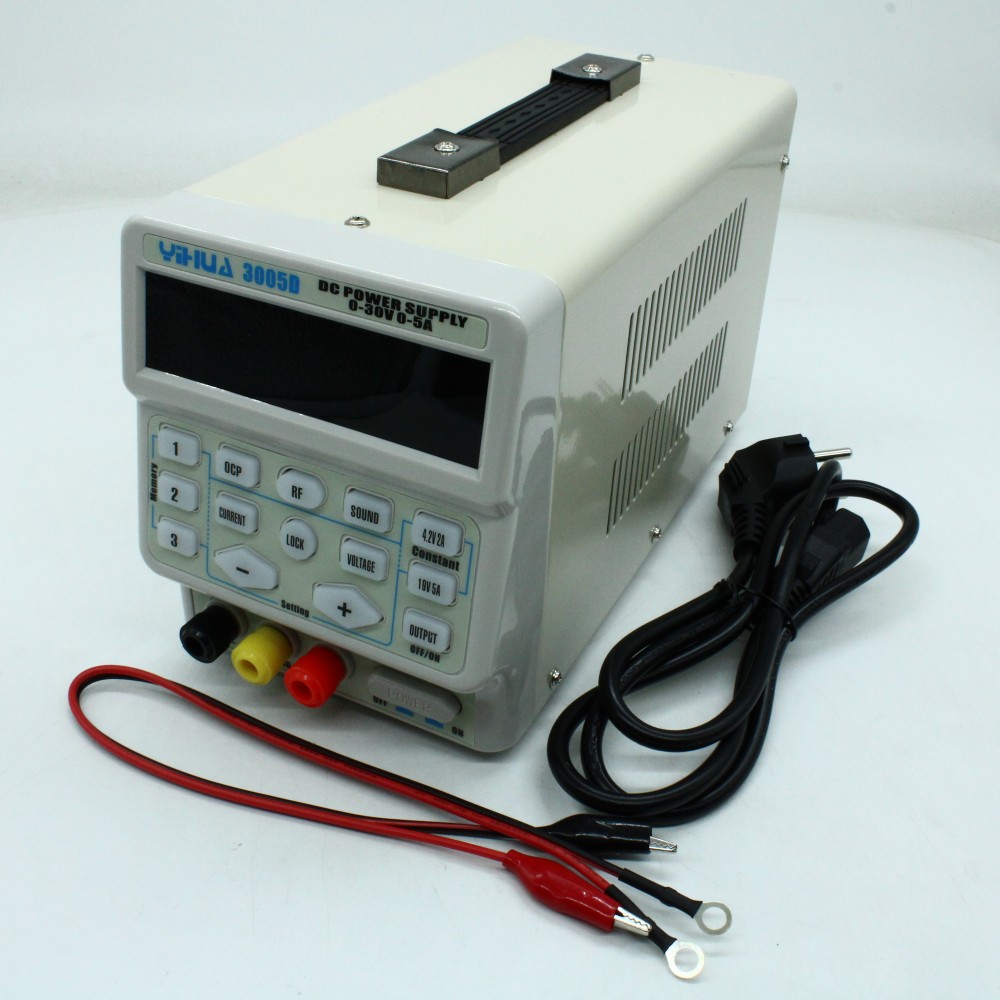 Изображение товара YIHUA 3005D лабораторный блок питания 0-30В 5А одноканальный