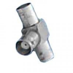 112456, РЧ адаптеры - Т-образные BNC JACK JACK JACK TEE ADAPTER 75 OHM