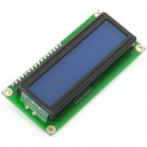 MIKROE-55, Матричный ЖКИ с подсветкой для наборов фирмы MIKROELEKTRONIKA формат 2х16 (ME-LCD 2X16)