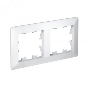 ATLASDESIGN AIR 2-постовая РАМКА, БЕЛЫЙ/дымчатый белый ATN220102