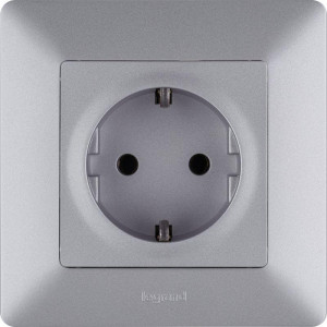 Рамка 1-м Valena Life универсальная алюм. 754137