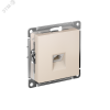 Розетка компьютерная 1-м AtlasDesign RJ45 кат.5E механизм беж. SE ATN000283