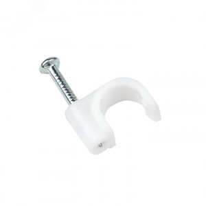 Скоба крепежная круглая (7мм.) (50шт.) PROxima plcn-sr-7