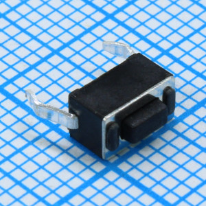 L-KLS7-TS3601-4.3-180, Кнопка тактильная 3х6мм монтаж в отверстие, h=4.3