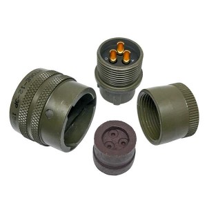 PT06E-12-3P, Круговой мил / технические характеристики соединителя 3P Size 12 Straight Pin Plug