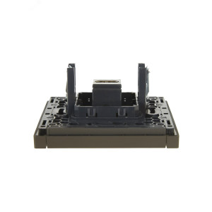 FORTE&PIANO Розетка HDMI FP340 серый IEK FP-H10-K03