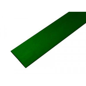 Трубка термоусадочная ТУТ нг 35,0/17,5 зеленая, термоусаживаемая трубка в метровой нарезке, не поддерживает горение