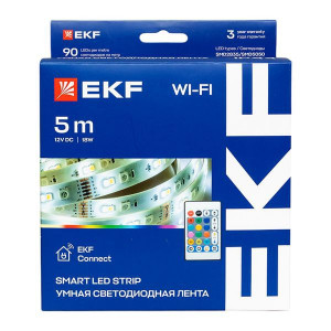 Умная светодиодная лента EKF Connect RGBW 5m(кр.1шт)