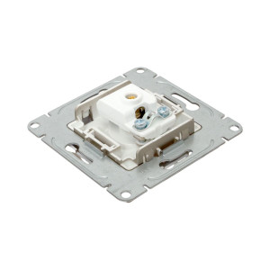 Механизм розетки TV, одиночная, шампань Эпика EKF UP1-SOC-TV-1