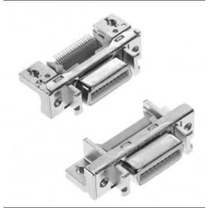 10220-1S10PE, Соединители D-Sub Micro-D 20P SMT RA RECEPT