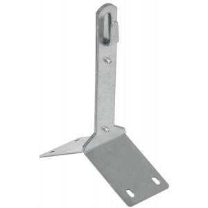 Дер. пров. кругл. 8-10мм для конька h=110мм оц. сталь ZDP80-11-4-18-110